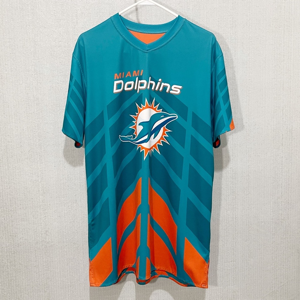 NFL Miami Dolphins Reversible Adult Flag Football Jersey
